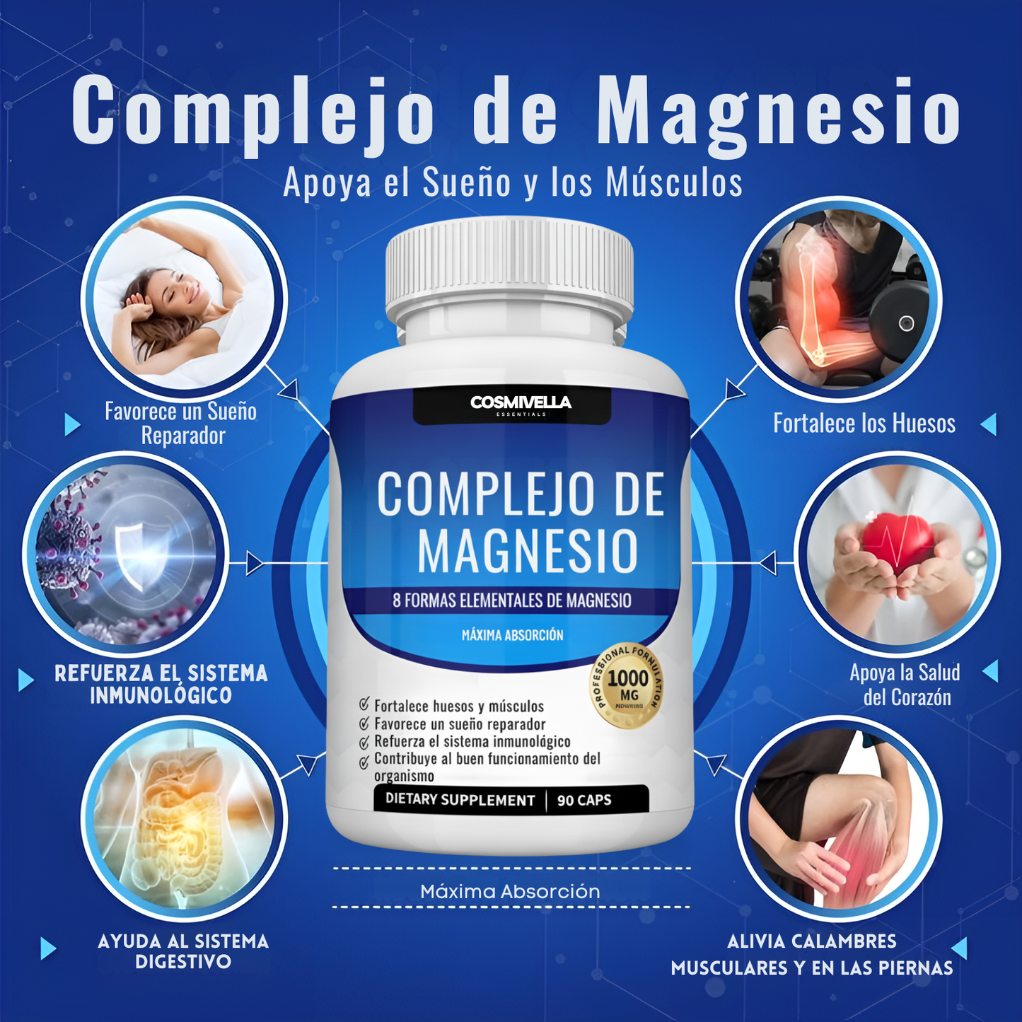Complejo de Magnesio 8 en 1™